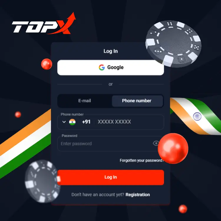 TopX Login online